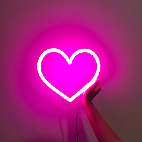 Mini Heart Candy Neon Light - Little Pineapple Neon