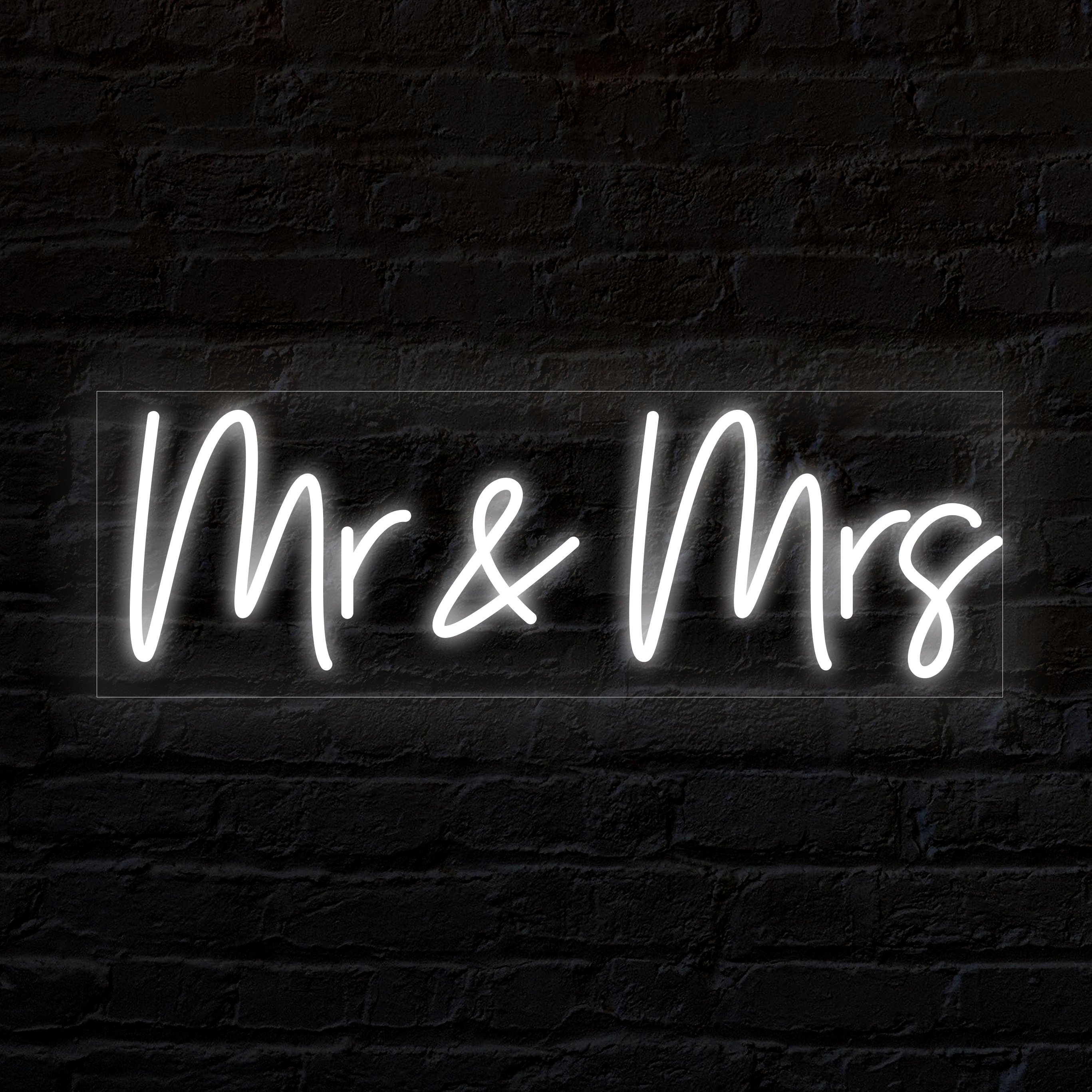 Mr & Mrs Neon Sign Little Pineapple Neon